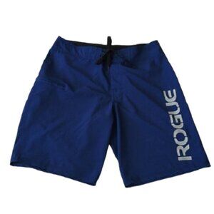 Rogue Fitness Board Shorts, Dark Dark Blue, Size 30